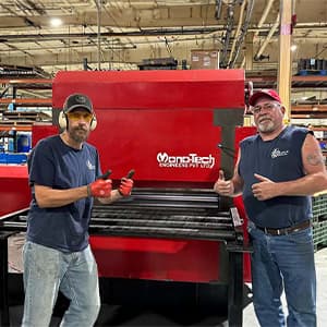 Factory work at Monotech